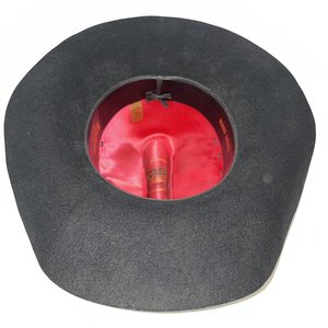 Eddy Bros 2X Ghost Rider Black Cowboy Hat Size 7 1/2 USA