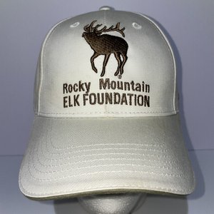 Rocky Mountain Elk Foundation Committee Member Vintage Browning White Ball Cap