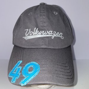Volkswagen Driver Gear 49 Gray Cyan Dad Hat