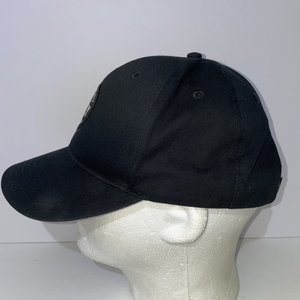 Grizzly Griptapes Black Cotton Baseball Cap