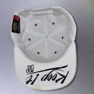 Cali Original Keep it 100 White Snpback Cap