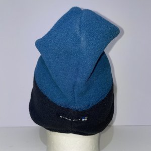 Nike Fit Blue Fleece Vintage Beanie