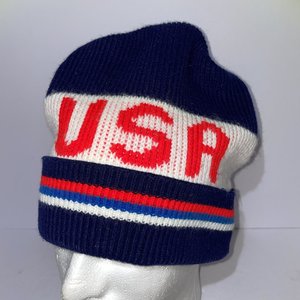 Penthouse Knit Vintage Wool USA Toboggan Beanie