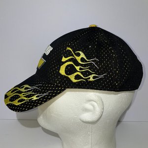 Drew Pearson Chevy Trucks Official Yellow Flames Vintage Baseball Hat