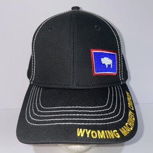 Wyoming Machinery Company Black Baseball Cap