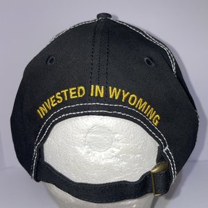 Wyoming Machinery Company Black Baseball Cap