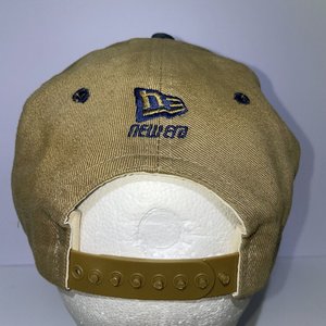 New Era US Golf Vintage Tan & Blue Baseball Cap Made in USA