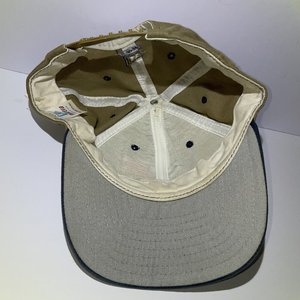 New Era US Golf Vintage Tan & Blue Baseball Cap Made in USA