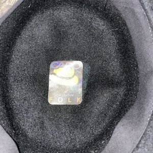 Scherzer Salzburg Austria Black Sun Hat Size 6 7/8