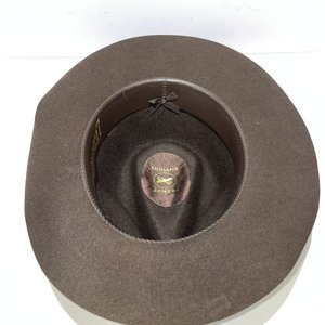 Indiana Jones Brand Brown Wool Fedora Size S