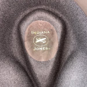 Indiana Jones Brand Brown Wool Fedora Size S