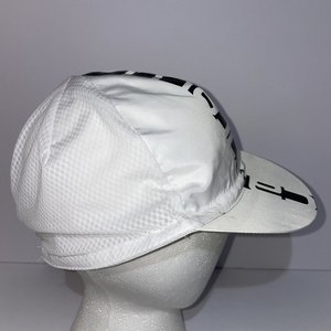 Castelli Rosso Corsa White Stripe Cycling Cap Breathable