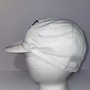 Castelli Rosso Corsa White Stripe Cycling Cap Breathable