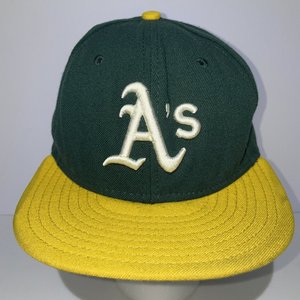 New Era Vintage Athletics On-Field Authentic 59Fifty Baseball Cap Size 7 1/4