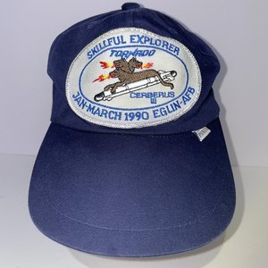 Panavia Tornado Cerberus 3 ECM USAF Vintage Baseball Cap Germany