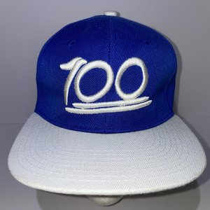 Keep it 100 Blue Snapback Cap