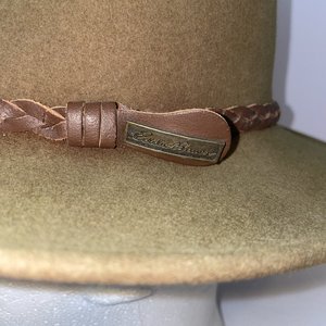 Eddie Bauer Brown Wool Vintage Fedora Size S