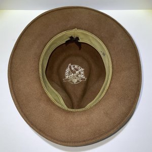 Eddie Bauer Brown Wool Vintage Fedora Size S