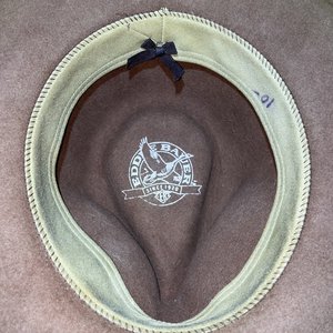 Eddie Bauer Brown Wool Vintage Fedora Size S
