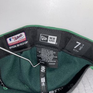 New Era 2024 St. Patrick's LA Angels 59Fifty Green Fitted Cap Size 7 7/8
