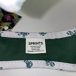 Sprints Turtles White Running Visor