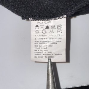 Burton Special Blend Chunky Crochet Ski Cap