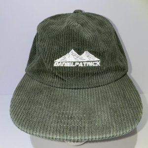 Daniel Patrick Olive Green Mountain Corduroy Baseball Cap