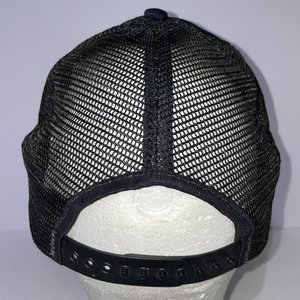 New Orleans Saints Vintage Black Trucker Hat Made in USA