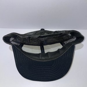 New Orleans Saints Vintage Black Trucker Hat Made in USA