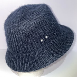 Converse One Star Knit Bucket Hat Blue