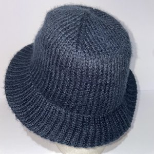 Converse One Star Knit Bucket Hat Blue