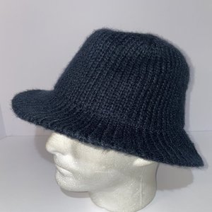 Converse One Star Knit Bucket Hat Blue