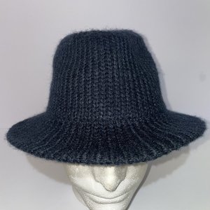 Converse One Star Knit Bucket Hat Blue