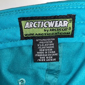 Arctic Cat Arcticwear Teal Baseball Cap