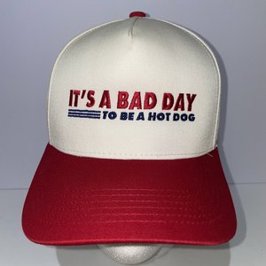 Its a Bad Day to be a Hot Dog Snapback Hat