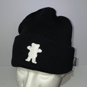 Grizzly Griptapes Black Beanie