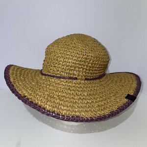 Mountain Hardwear Raffia Crusher II Purple Sun Hat