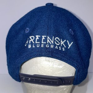 Greensky Bluegrass Band Kalamazoo Fleece Blue Baseball Cap