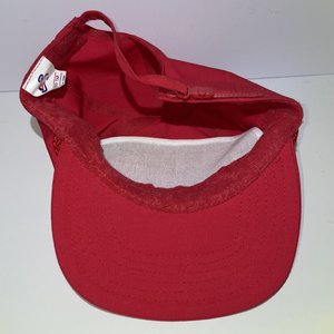 Rhino Golf Red Vintage Baseball Cap