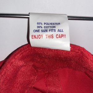 Rhino Golf Red Vintage Baseball Cap