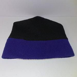 Eddy Bauer Vintage Fleece Purple Two-Tone Beanie Made in USA