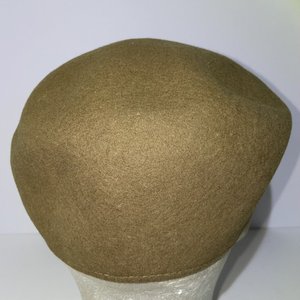 Country Gentleman London Light Brown Wool Newsboy Flat Cap Size M