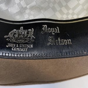 Royal Stetson Nolton Tawny Vintage Fedora Size 7 1/8