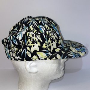 Ziptrek Ecotours Whistler Canada Floral Black Baseball Cap