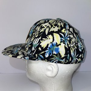 Ziptrek Ecotours Whistler Canada Floral Black Baseball Cap