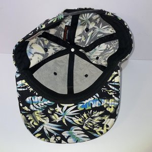 Ziptrek Ecotours Whistler Canada Floral Black Baseball Cap