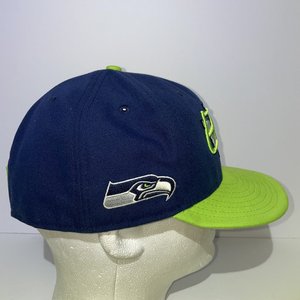 New Era 59Fifty Seattle Seahawks Washington State Baseball Cap Size 7 1/2