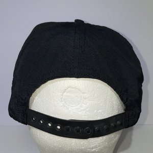 Swingster Snap-On Racing Black Retro Vintage Snapback Cap