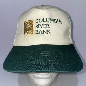 Columbia River Bank Vintage KC Caps Green Snapback Cap