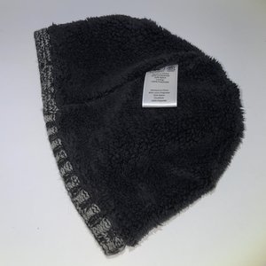 Turtlefur Lambswool Fleece Striped Aztec Beanie